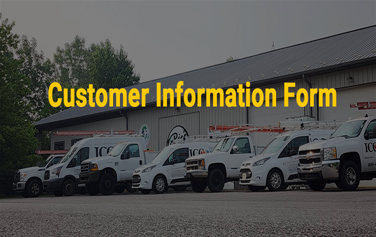 ICC Customer Information Form - Mobile
