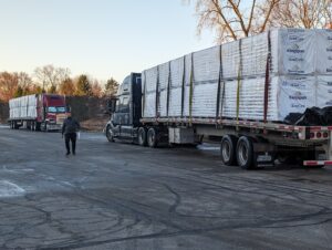 Cold Storage Warehouse Construction Project (Plainfield, Indiana)- Kingspan Panels Arrival